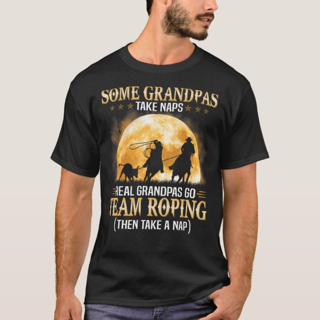 Einige Grandpas nehmen Nickerchen Real Grandpas Go T-Shirt (Vorderseite)