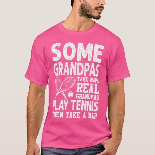 Einige Grandpas nehmen Nickerchen Real Grandpas Te T-Shirt (Vorderseite)