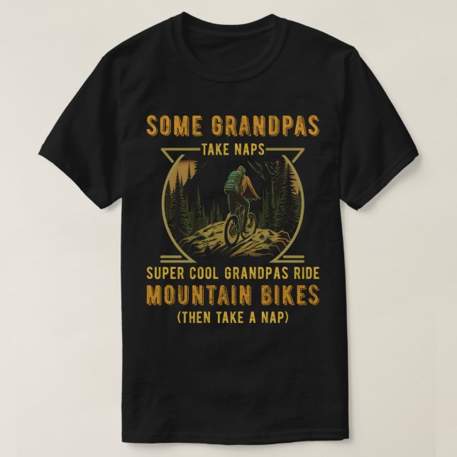 Einige Grandpas nehmen Nickerchen Super Cool Grand T-Shirt (Design vorne)