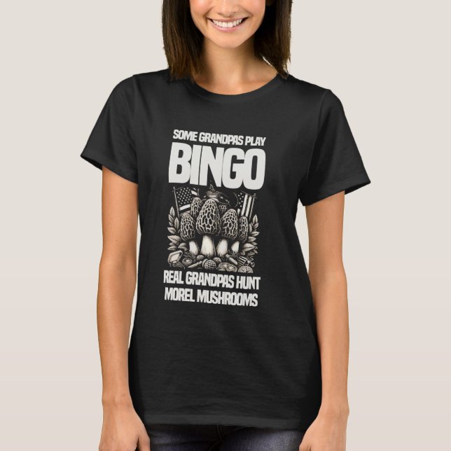 Einige Grandpas spielen Bingo Real Grandpas Hübsch T-Shirt (Vorderseite)