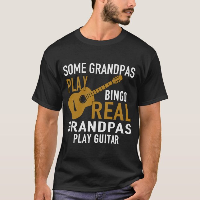 EINIGE GRANDPAS SPIELEN BINGO REAL GRANDPAS PLAY G T-Shirt (Vorderseite)