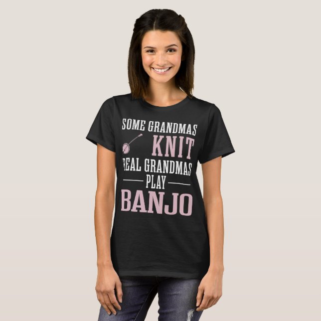 Einige Großmutter-Strick-wirkliches T-Shirt (Vorne ganz)