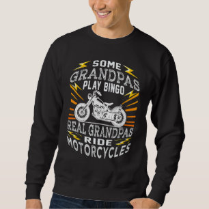 Einige Großväter spielen Bingo, echte Großväter fa Sweatshirt