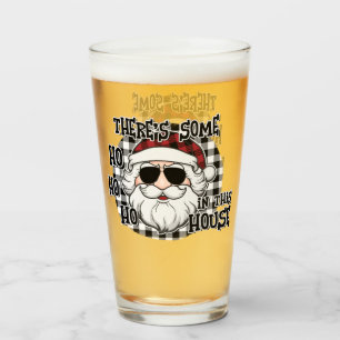 Einige Hosts in diesem Haus   Punny Santa Sublimat Glas