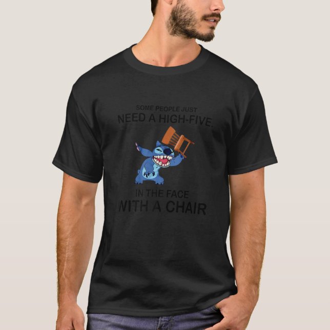 Einige Leute brauchen einfach nur eine hohe Fünf i T-Shirt (Vorderseite)