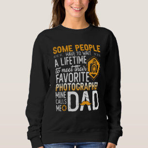 Einige Leute müssen warten, um ihr Foto zu sehen Sweatshirt