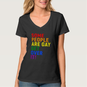 Einige Leute sind Gay Lgbt Pride Rainbow Support G T-Shirt