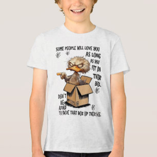 Einige Leute werden dir so lange Liebe geben, wie Tri-Blend Shirt