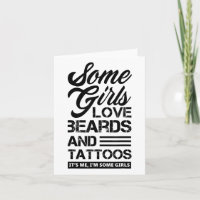 Einige Mädchen Liebe Beards & Amp; Tattoos Sein Ic