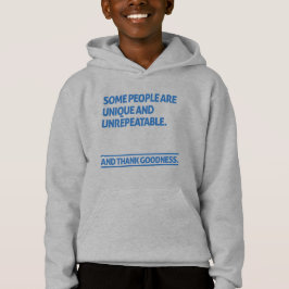 Einige Menschen sind einzigartig und nicht wiederh Hoodie