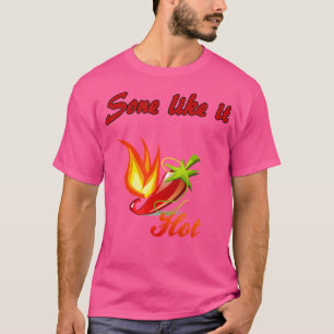 Einige mögen es heiße Pfeffer Teppich Shirt Gesche