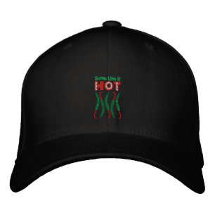Einige mögen heiße Paprika bestickte Mütze Baseballkappe