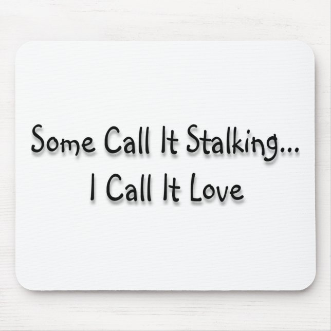 Einige nennen es anpirschend mousepad (Vorne)