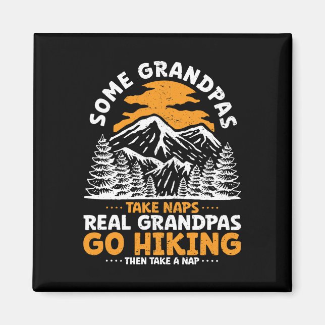 Einige Omas echte Omas gehen wandern  Magnet (Vorne)