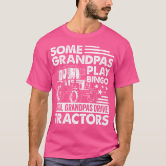 Einige Omas spielen Bingo Coole Omas fahren Trakto T-Shirt