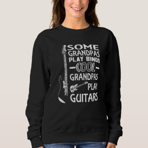 Einige Omas spielen Bingo Coole Omas spielen Gitar Sweatshirt