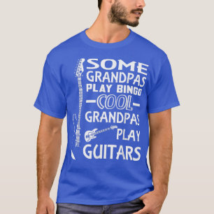 Einige Omas spielen Bingo Coole Omas spielen Gitar T-Shirt
