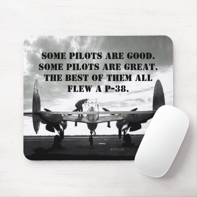 
Einige Piloten sind großartig. Bester Flew a P-3 Mousepad (Mit Mouse)
