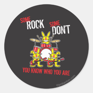 Einige Rock Runder Aufkleber