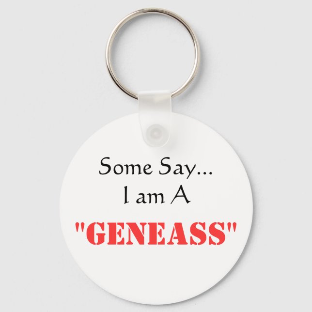 Einige sagen ... schlüsselanhänger (Vorderseite)