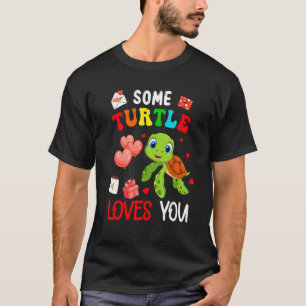 Einige Schildkröten Lieben Sie Valentinstag Tier T-Shirt