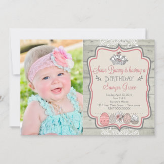 Einige Sonnenstrahlen sind eine Ostergeburt-Party- Einladung