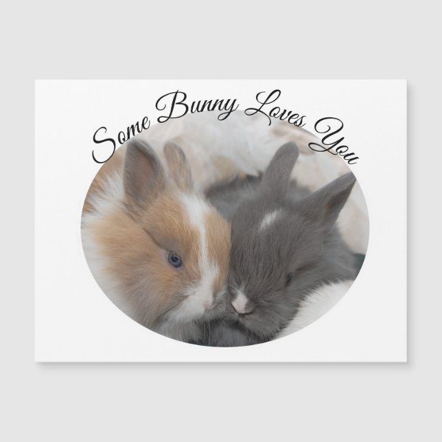 Einige sonnige Lieben Magnetkarte (Vorderseite)