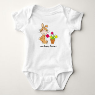 Einige sonnige Lieben. Ostergeschenk Baby Bodyssui Strampler