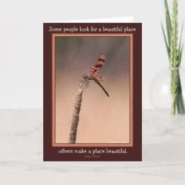 Einige suchen nach einem hübschen Ort, andere mach Karte