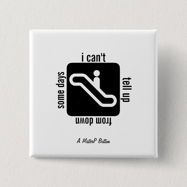 Einige Tage - Ein MisterP-Button Button (Vorderseite)