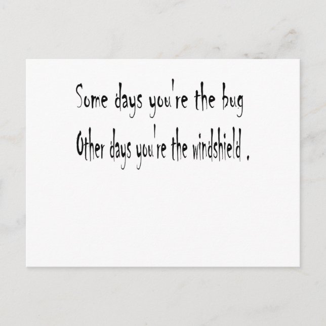 Einige Tage Postkarte (Vorderseite)