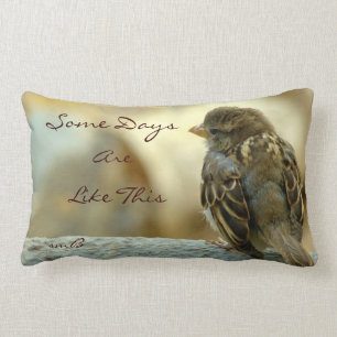 Einige Tage sind so, Designer-Kissen Lendenkissen