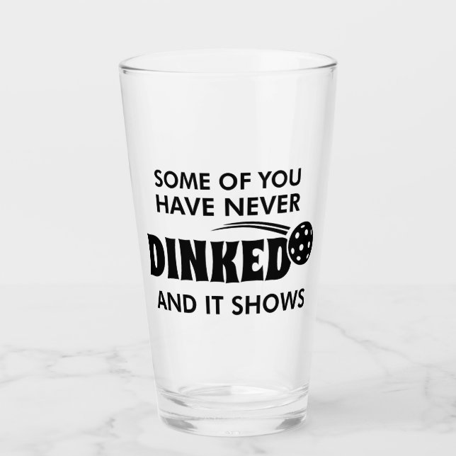 Einige von Ihnen haben noch nie getinkt und es zei Glas (Vorderseite)