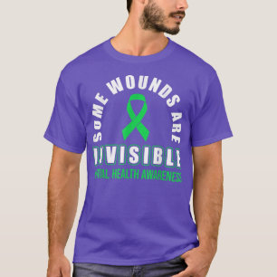 Einige Wunden sind unsichtbares Bewusstsein für ps T-Shirt