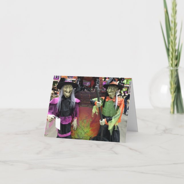 **EINIGE WÜNSCHE FÜR HALLOWEEN AUFBEWAHREN** KARTE (Vorderseite)