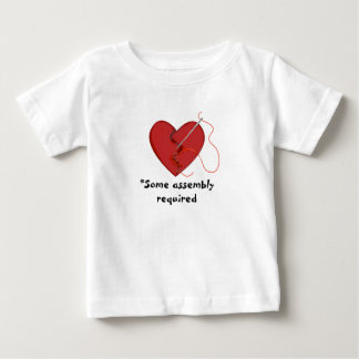 Einige Zusammenstellungen erforderten gebleichtes Baby T-shirt