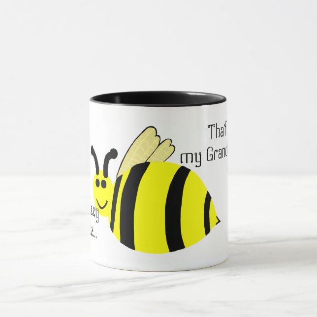 EinigeBuzzy-Lieben Ich stolpere Bienen-Tasse CUSTO Tasse (Zentrum)