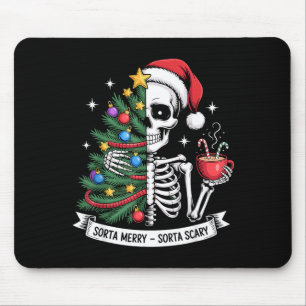 Einigermaßen fröhliche einigermaßen Weihnachtsmann Mousepad