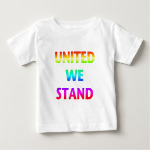 Einigkeit macht Regenbogen stark Baby T-shirt