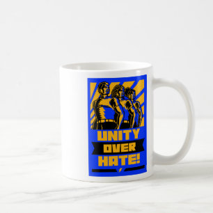 Einigkeit statt Hass Aufkleber Kaffeetasse