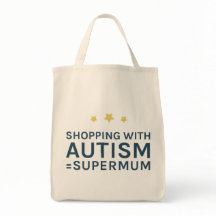 Einkauf mit Autismus Supermum Tasche