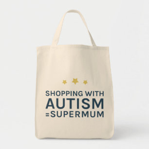Einkauf mit Autismus Supermum Tasche