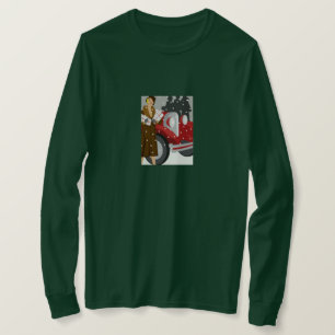 Einkäufe im Schnee T-Shirt