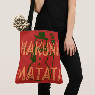 Einkaufen für den Weihnachtsschneemann im Hakuna-M