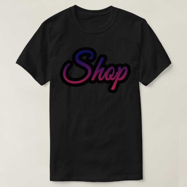 Einkaufen T-Shirt (Design vorne)