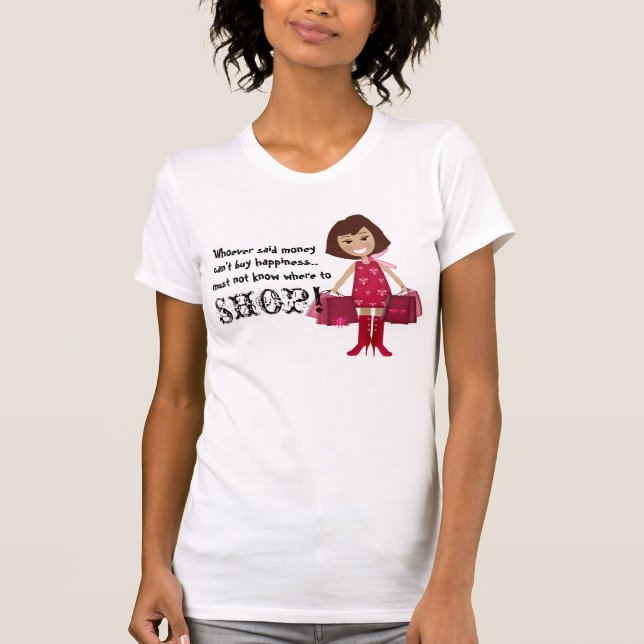 Einkaufsdiva T-Shirt (Vorderseite)
