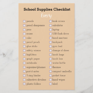 Einkaufsliste
