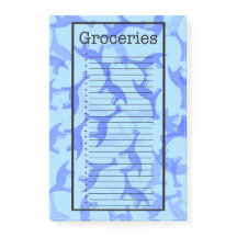 Einkaufsliste Dinosaurier Post-it-Notizen