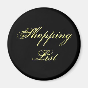 Einkaufsliste Magnet