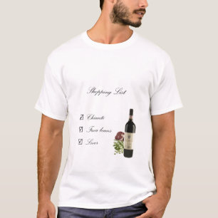 Einkaufsliste T-Shirt